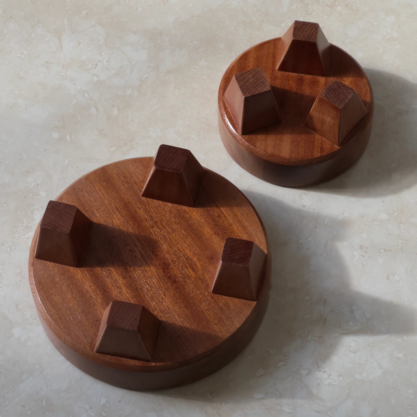 Sapele Wood Trivets (Pair)